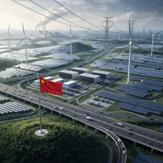 China clean energy surge